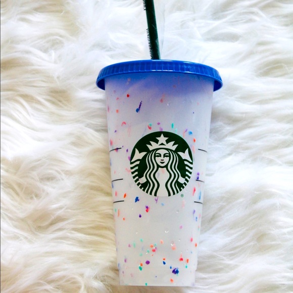 Starbucks Color Changing Cold Cup and Straw - Picture 2 of 2